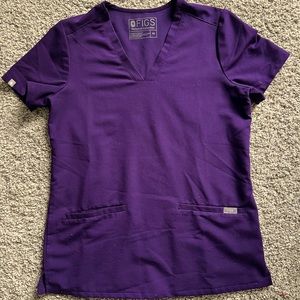 Figs casma 3 pocket scrub top